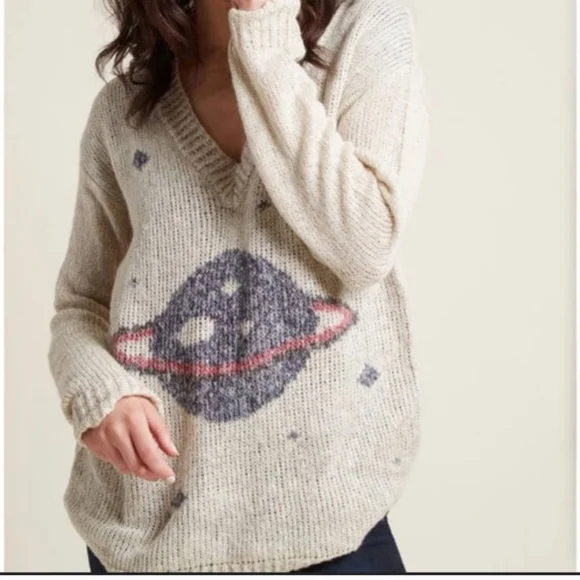 🪐Modcloth Interplanetary Elan Sweater - Picture 2 of 8